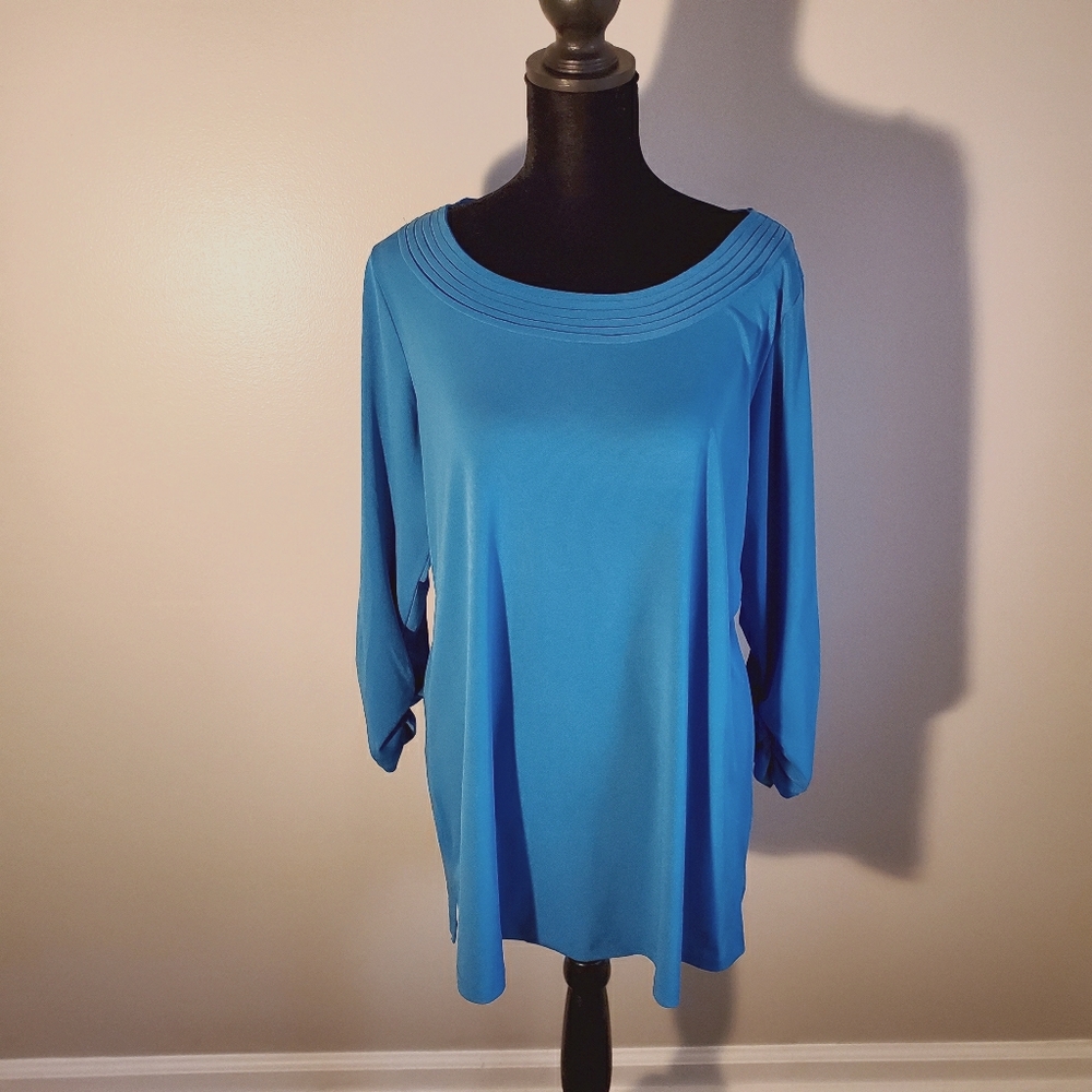 Susan Graver "Liquid Knit" Tunic top